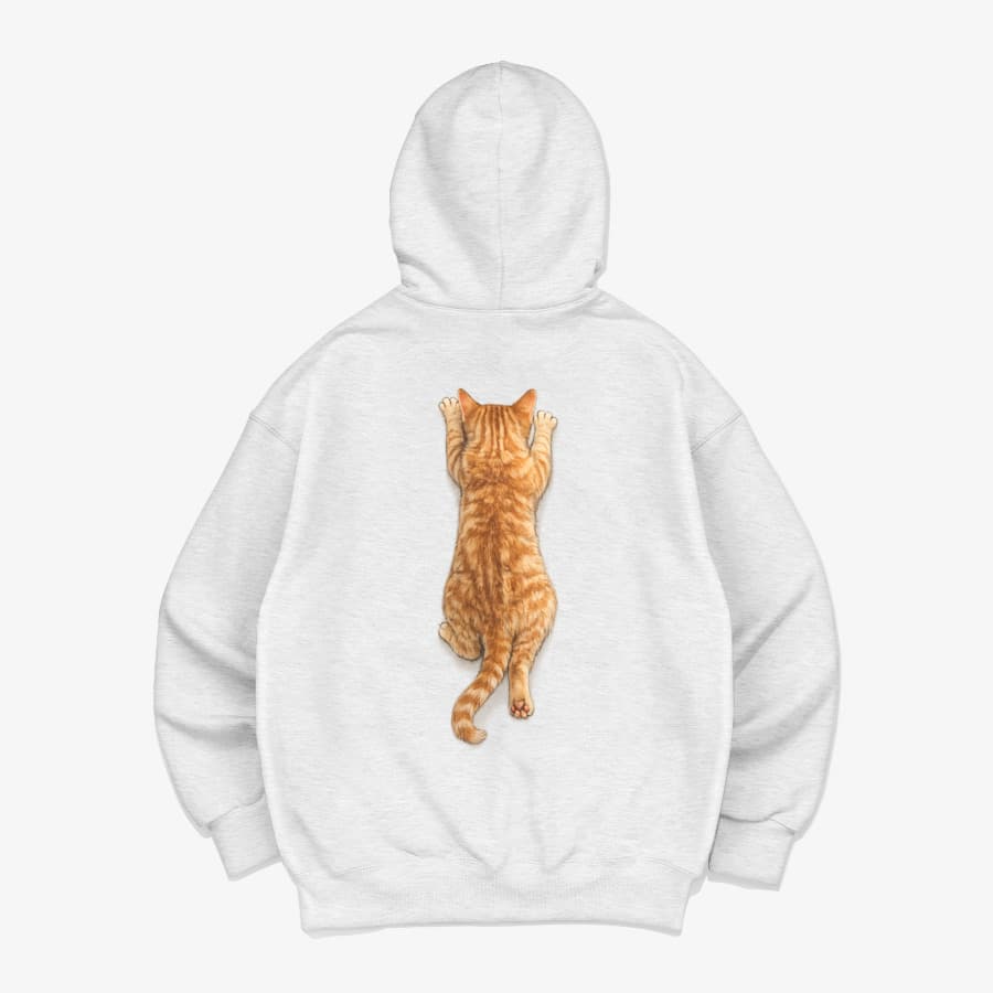 Carry Me, Hooman! Hoodie (Ginger Tabby)