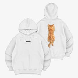 날 업어라 닝겐 후드(치즈태비) thumbnail 2