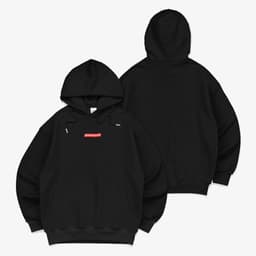 MEOWSTINY 레드 로고 후드 thumbnail 2