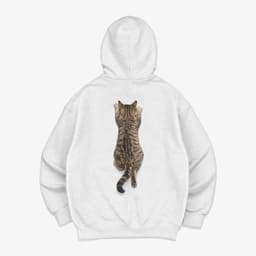 날 업어라 닝겐 후드(고등어태비) thumbnail 1